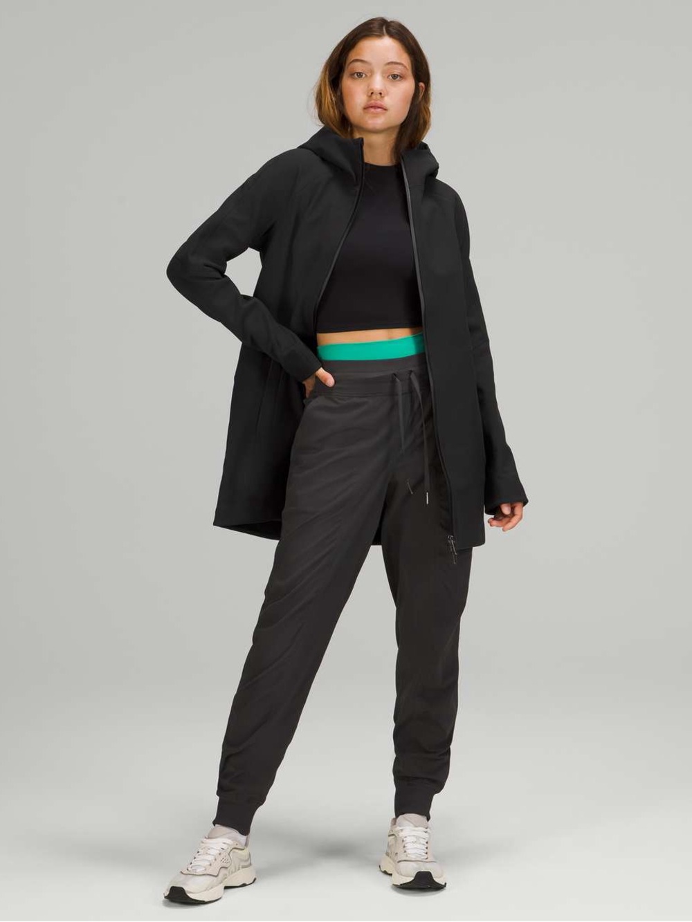 Lululemon RepelShell Rain Jacket Black Size 14